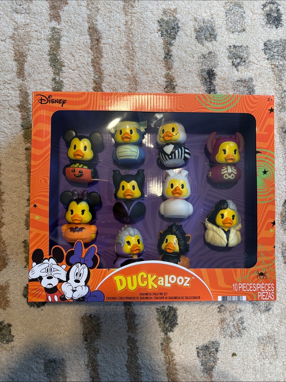 Disney DUCKalooz Halloween Rubber Duck Set - NWT - Jeep Ducks - 10 Pack Set